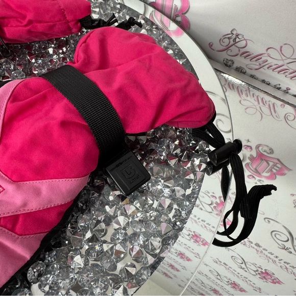 Burton gloves winter snowboarding ski mountains warm high style pink snow mitts - Picture 9 of 11